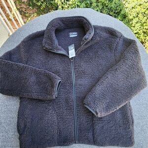 Original Use Black Sherpa Fleece Jacket